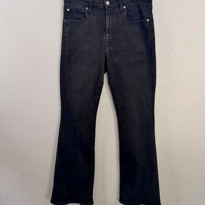 Levi’s 725 High Rise Bootcut Jeans Women’s Size 30 x 30 Black Denim Water<Less